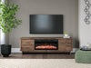 Zadilyn 72" TV Stand with Electric Fireplace - Home Furniture And More (Brentwood, MD)