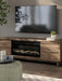 Zadilyn 72" TV Stand with Electric Fireplace - Home Furniture And More (Brentwood, MD)