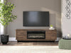Zadilyn 72" TV Stand with Electric Fireplace - Home Furniture And More (Brentwood, MD)