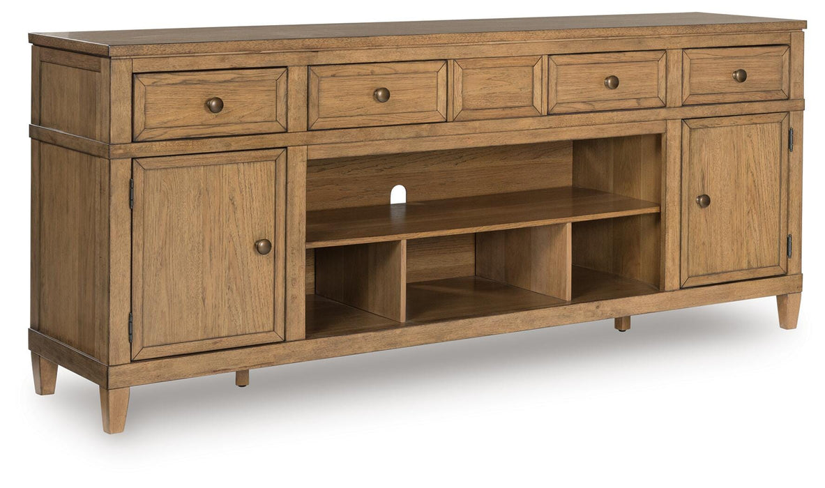 Sharlance 81" TV Stand - Home Furniture And More (Brentwood, MD)