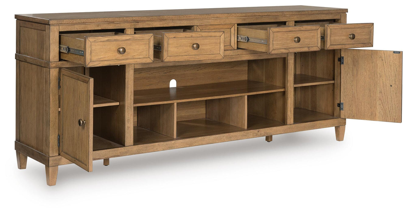 Sharlance 81" TV Stand - Home Furniture And More (Brentwood, MD)