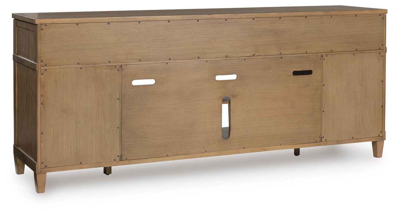 Sharlance 81" TV Stand - Home Furniture And More (Brentwood, MD)