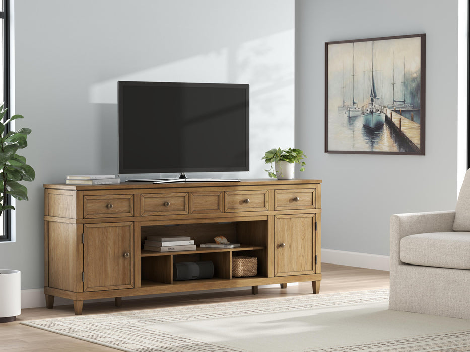 Sharlance 81" TV Stand - Home Furniture And More (Brentwood, MD)