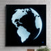 Adamas Smoky Glass & Faux Crystal Wall Art (LED) - Home Furniture And More (Brentwood, MD)