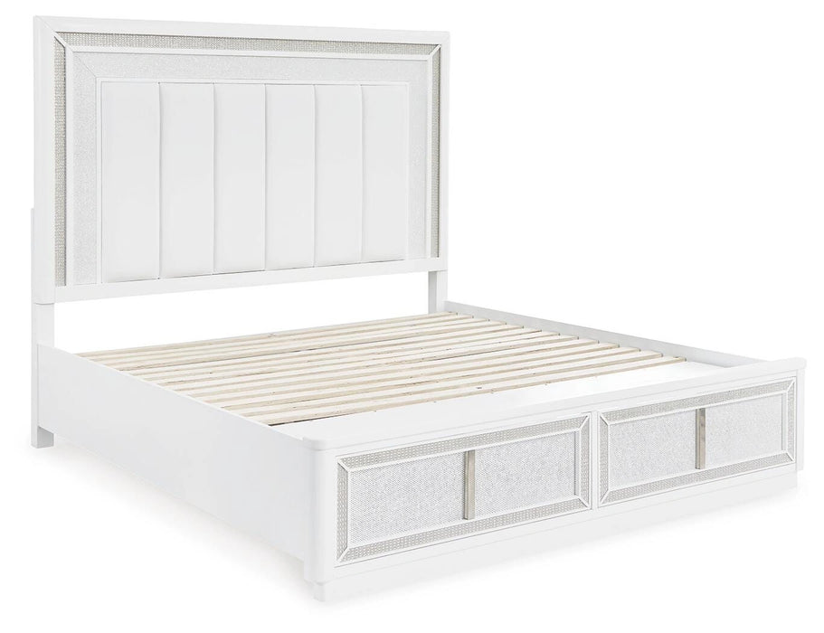 Chalanna Upholstered Storage Bed - Home Furniture And More (Brentwood, MD)