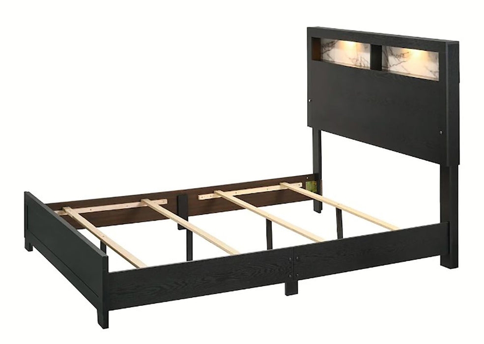 Cadence King Panel Bed In Black