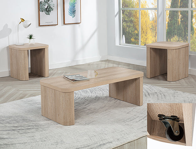 Ashton 3-Pk Cocktail Set - Home Furniture And More (Brentwood, MD)