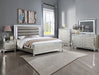 Crown Mark Furniture Cristian 5 Drawer Chest In Beige - Home Furniture And More (Brentwood, MD)