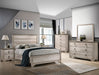 Crown Mark Patterson Chest In Driftwood Grey - Home Furniture And More (Brentwood, MD)