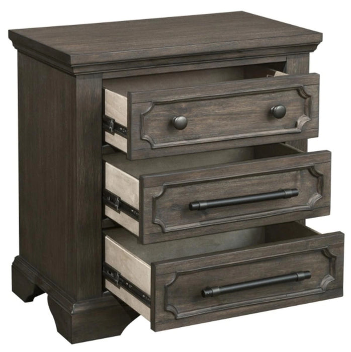Taulon Nightstand in Dark Oak 5438-4