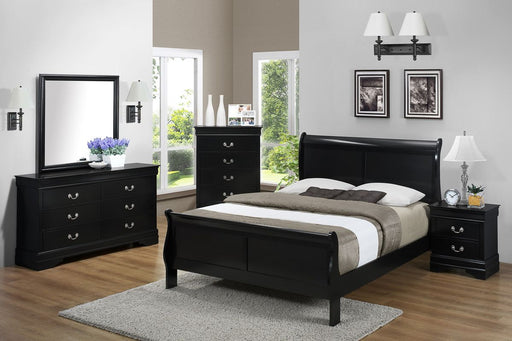 Crown Mark Furniture Louis Philip Dresser In Black - Home Furniture And More (Brentwood, MD)