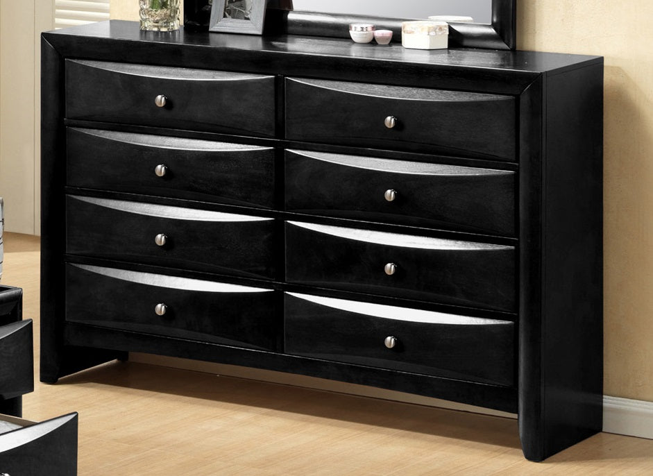 Emily Dresser In Black - Home Furniture And More (Brentwood, MD)