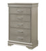Crown Mark Amalia Chest in Silver image
