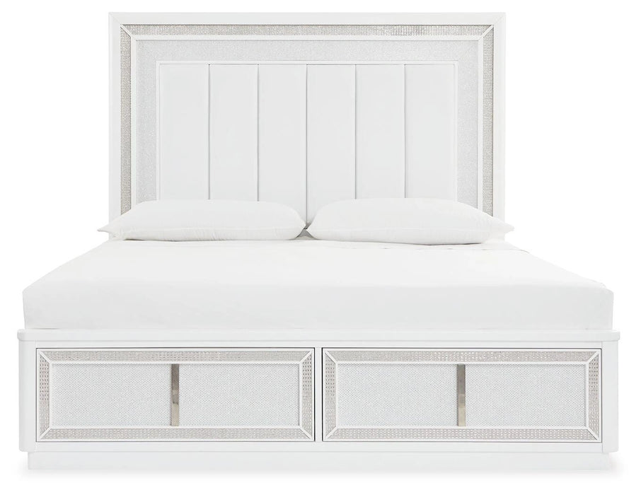 Chalanna Upholstered Storage Bed - Home Furniture And More (Brentwood, MD)