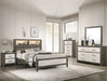 Crown Mark Furniture Rhett 6 Drawer Dresser In Gray - Home Furniture And More (Brentwood, MD)