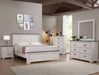 Crown Mark Furniture Leighton 4 Drawer Chest In White - Home Furniture And More (Brentwood, MD)