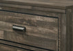Carter 6 Drawer Dresser In Brown - Home Furniture And More (Brentwood, MD)