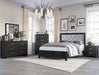 Jaylen 2 Drawer Nightstand In Black - Home Furniture And More (Brentwood, MD)