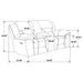 Gilson Reclining Loveseat - Home Furniture And More (Brentwood, MD)