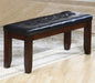 Crown Mark Bardstown Bench In Espresso - Home Furniture And More (Brentwood, MD)