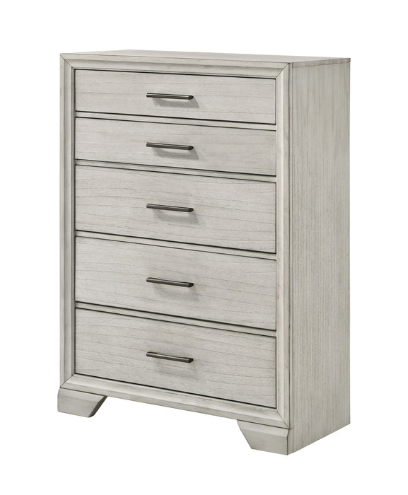 Jaymes Chest White Mist - Home Furniture And More (Brentwood, MD)