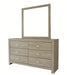 Jaylen 6 Drawer Dresser In Gray - Home Furniture And More (Brentwood, MD)
