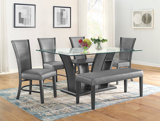 Camelia Gray Bench - Home Furniture And More (Brentwood, MD)