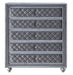 Crown Mark Furniture Voltare Chest In Dark Grey - Home Furniture And More (Brentwood, MD)