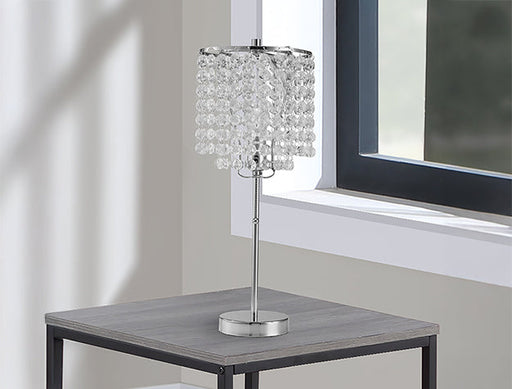 Chrome Table Lamp 19 H - Home Furniture And More (Brentwood, MD)