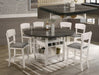 Conner Chalk Grey Counter Height Chair - Home Furniture And More (Brentwood, MD)