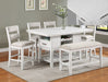 Wendy White Counter Height Chair - Home Furniture And More (Brentwood, MD)