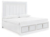 Chalanna Upholstered Storage Bed - Home Furniture And More (Brentwood, MD)