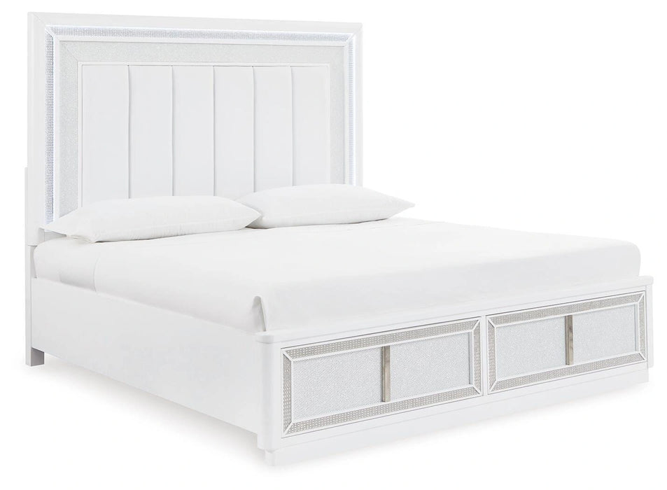 Chalanna Upholstered Storage Bed - Home Furniture And More (Brentwood, MD)