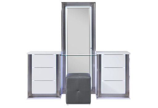 Ylime-Smooth White-Vanity Set-N