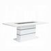 Elizaveta Dining Table With Pedestal Base - Home Furniture And More (Brentwood, MD)