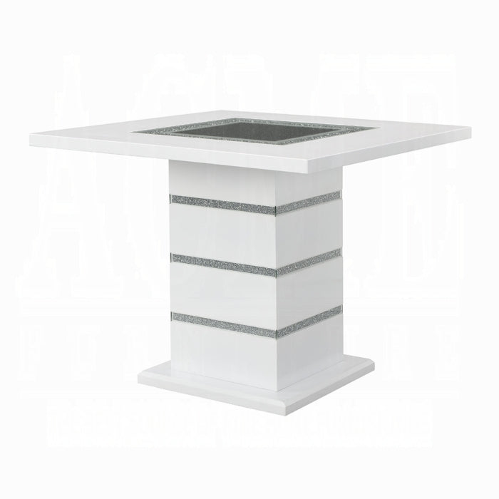 Elizaveta Counter Height Table With Pedestal Base - Home Furniture And More (Brentwood, MD)