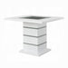 Elizaveta Counter Height Table With Pedestal Base - Home Furniture And More (Brentwood, MD)