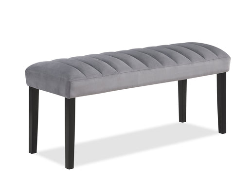 Pascal Light Gray Bench - Home Furniture And More (Brentwood, MD)