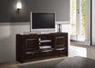 Emily TV Stand Dark Cherry - Home Furniture And More (Brentwood, MD)