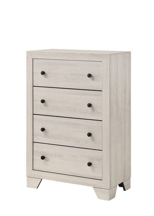 Atticus Chest White - Home Furniture And More (Brentwood, MD)