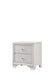 Lyssa Nightstand Frost - Home Furniture And More (Brentwood, MD)