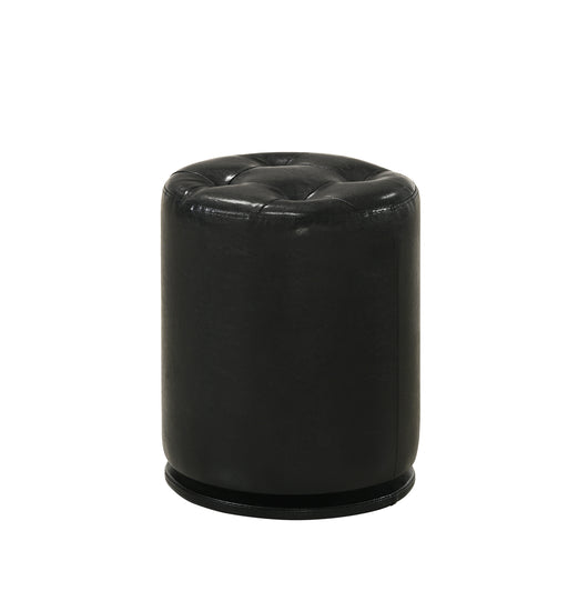 Morgan Round Swivel Stool Black - Home Furniture And More (Brentwood, MD)