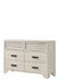 Sarter Dresser - White - Home Furniture And More (Brentwood, MD)