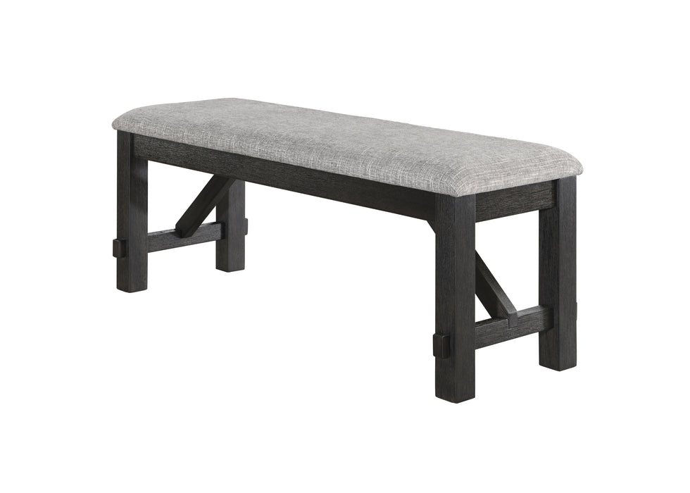 Maribelle Bench Wheat Charcoal - Home Furniture And More (Brentwood, MD)