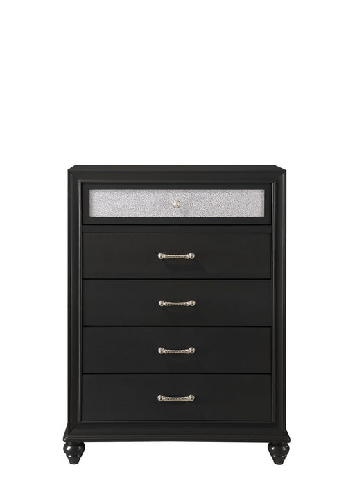 Lila Chest Black - Home Furniture And More (Brentwood, MD)