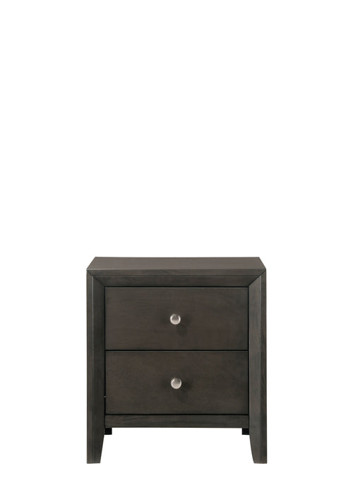 Evan Nightstand Grey - Home Furniture And More (Brentwood, MD)