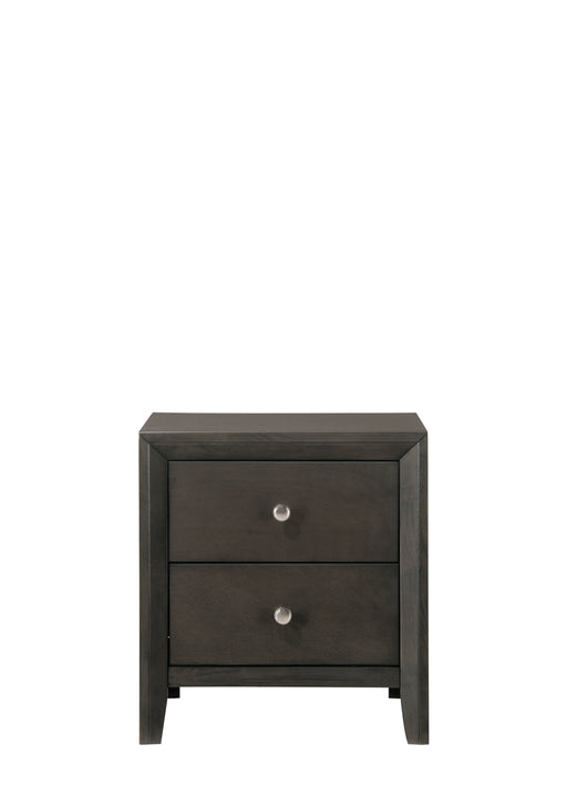 Evan Nightstand Grey - Home Furniture And More (Brentwood, MD)