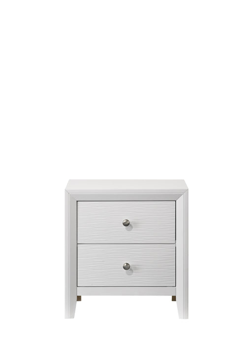 Evan Nightstand White - Home Furniture And More (Brentwood, MD)