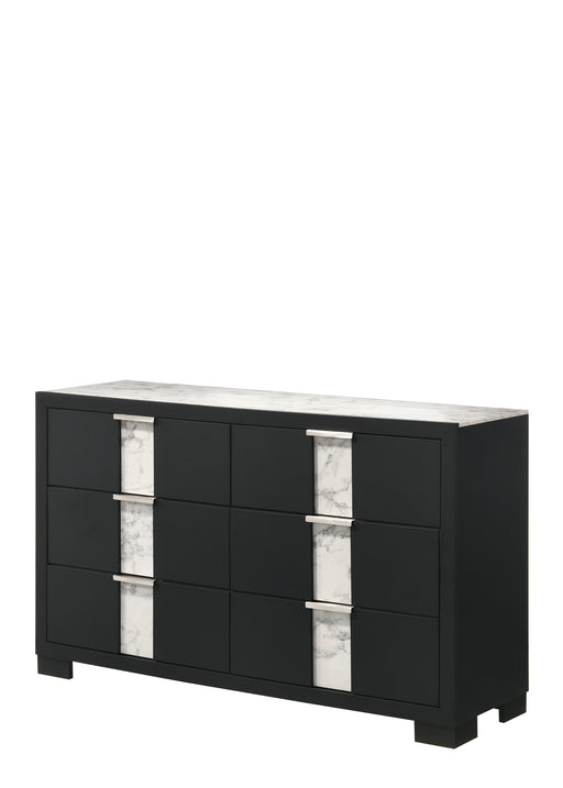 Rangley Dresser - Black - Home Furniture And More (Brentwood, MD)