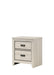 Carter Nightstand White - Home Furniture And More (Brentwood, MD)